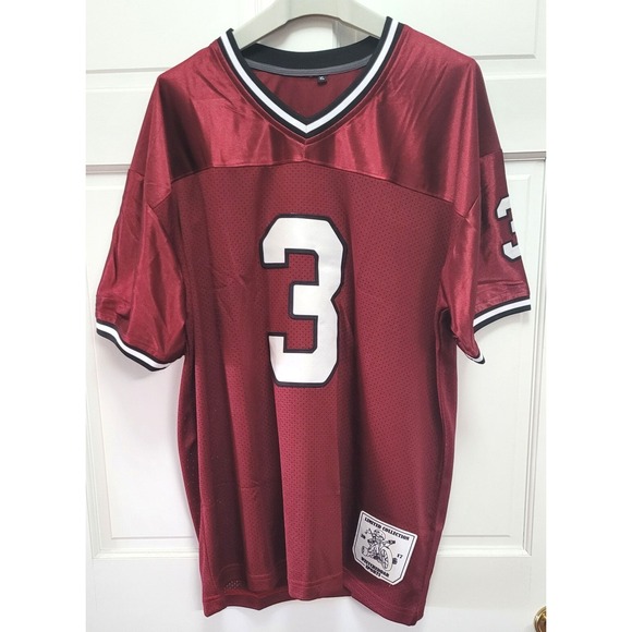 Westcheddar Other - Westcheddar Sports 2017 Belton 3 Men's Mesh Jersey Shirt - Maroon - XL